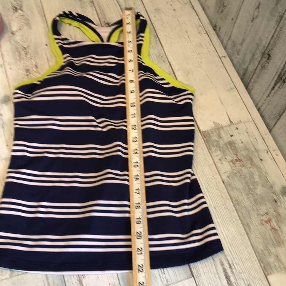 Jag Racerback Stripe Tank Top Small - Picture 9 of 9